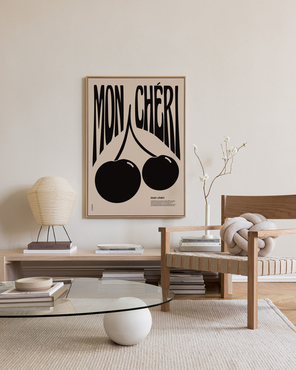 Mon Cheri No2 Canvas print