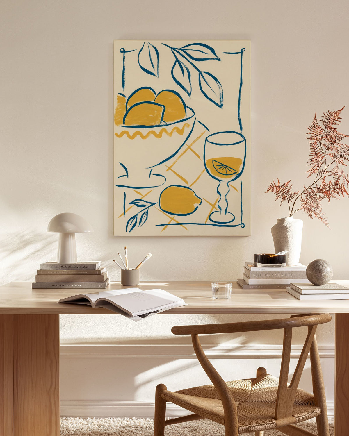 Refreshing Lemonade Canvas print