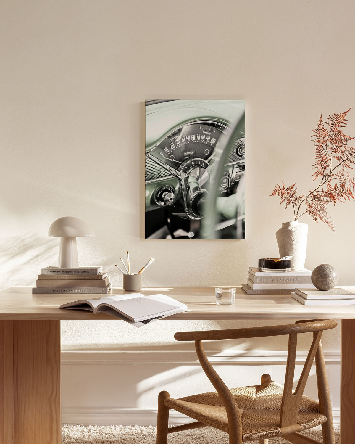 American Vintage Car Canvas print