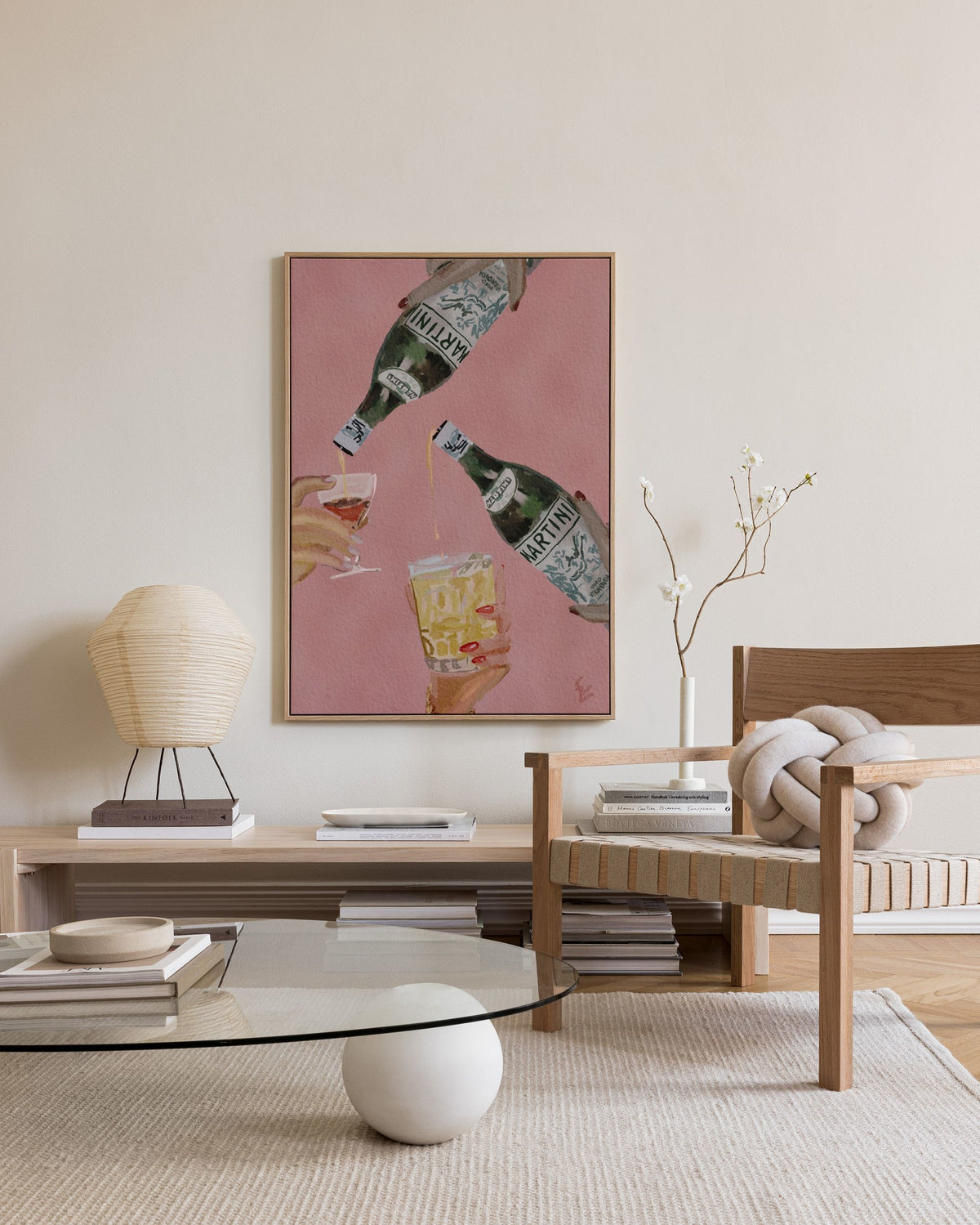 Ekaterina Zagorska - One More Martini Please Canvas print