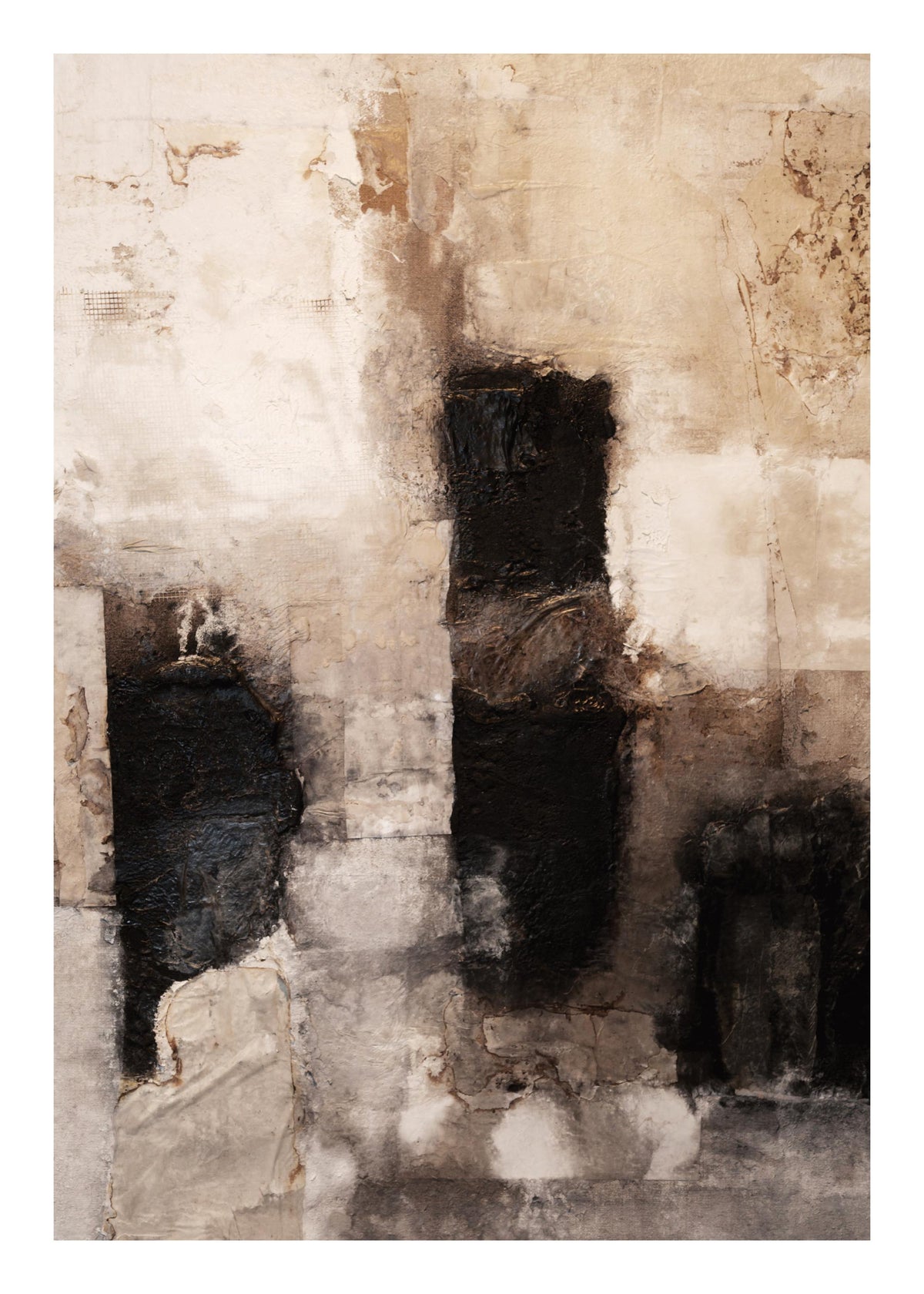 Beige Art Print