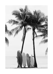 Surfboards BW Print