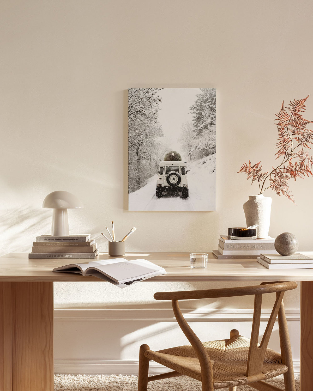 Holiday Delivery Canvas print