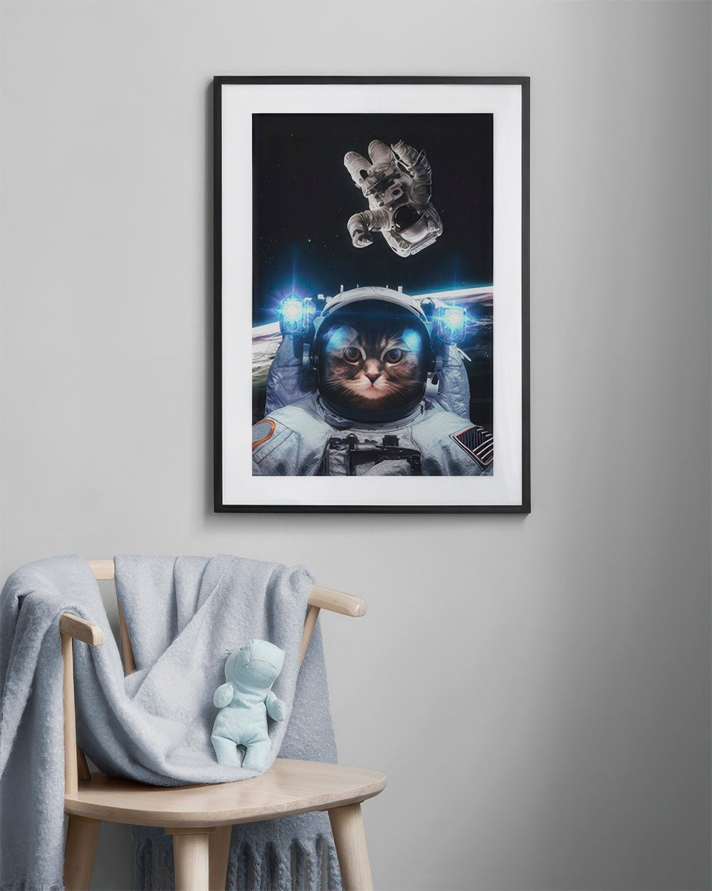 Cat in Space Print