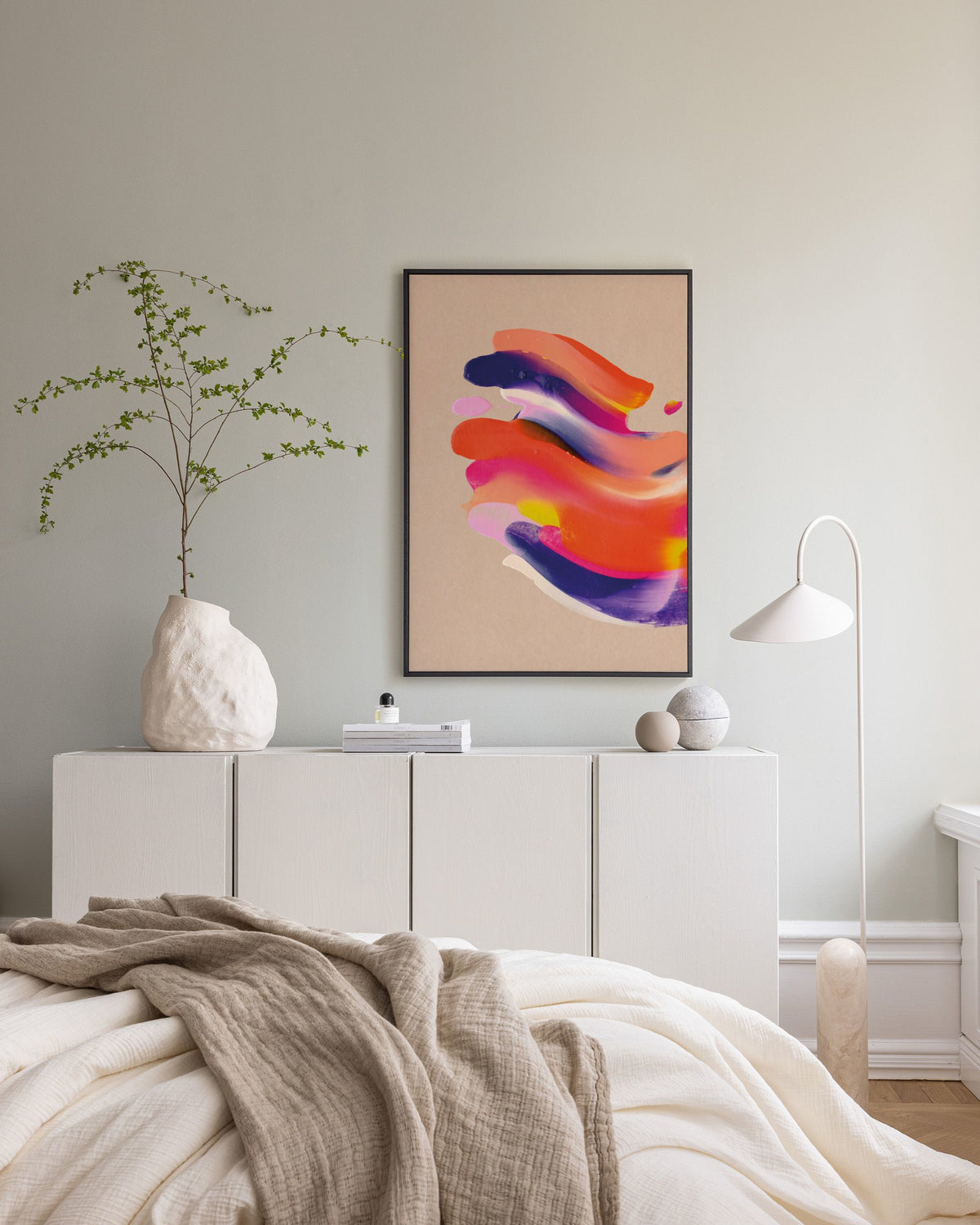 Sunset Stroke No1 Canvas print