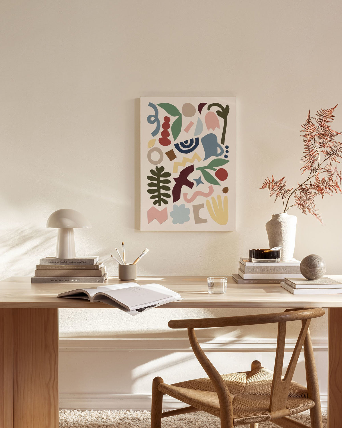 Unique Shapes Canvas print