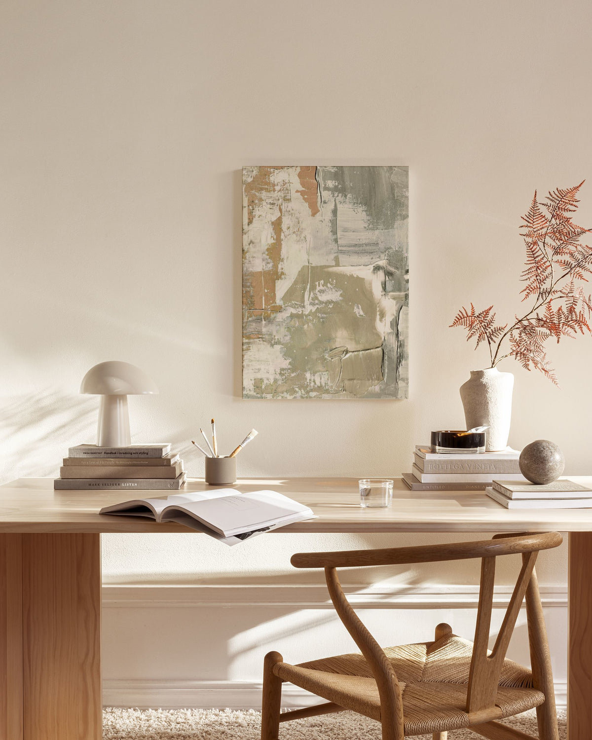 Raw Painting No2 Canvas print
