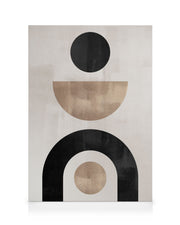 Berlin Shapes No1 Canvas print