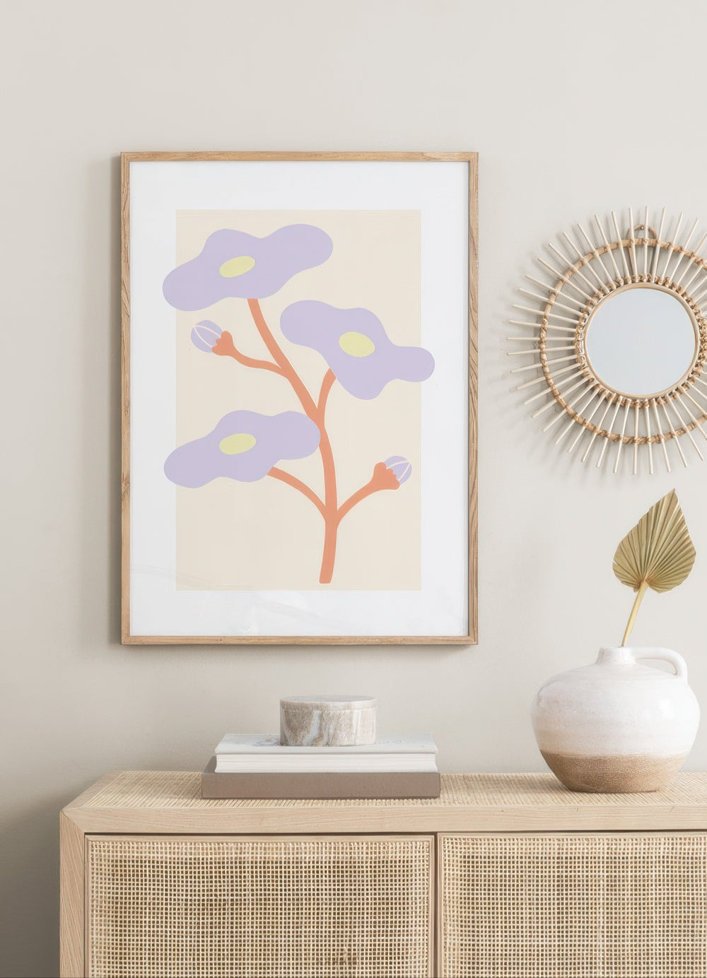 Lilac Flower Print
