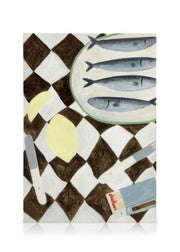 Isabelle Vandeplassche - Table Cloth with Matches  Canvas print