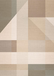 Linen Block Shapes No2 Print