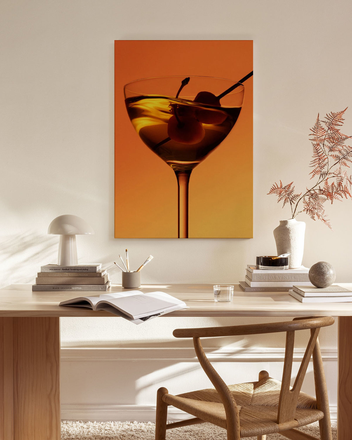 Moody Manhattan Canvas print