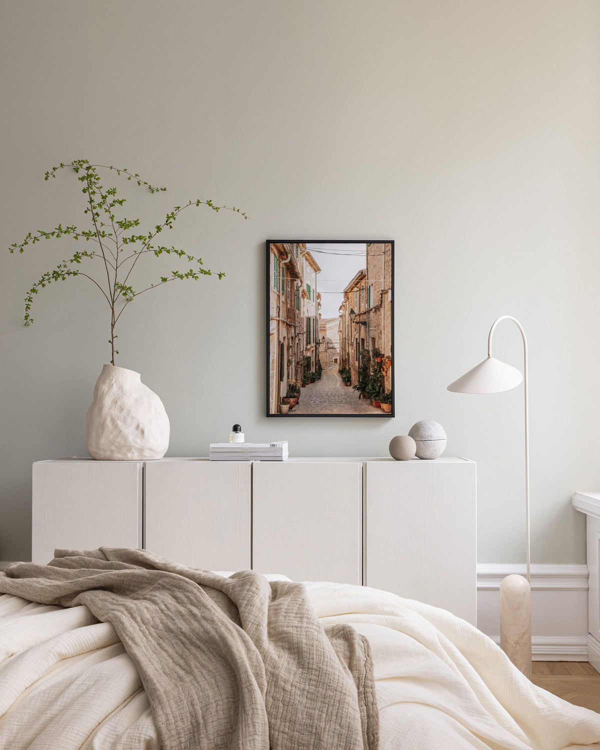 Valldemossa Alley Canvas print