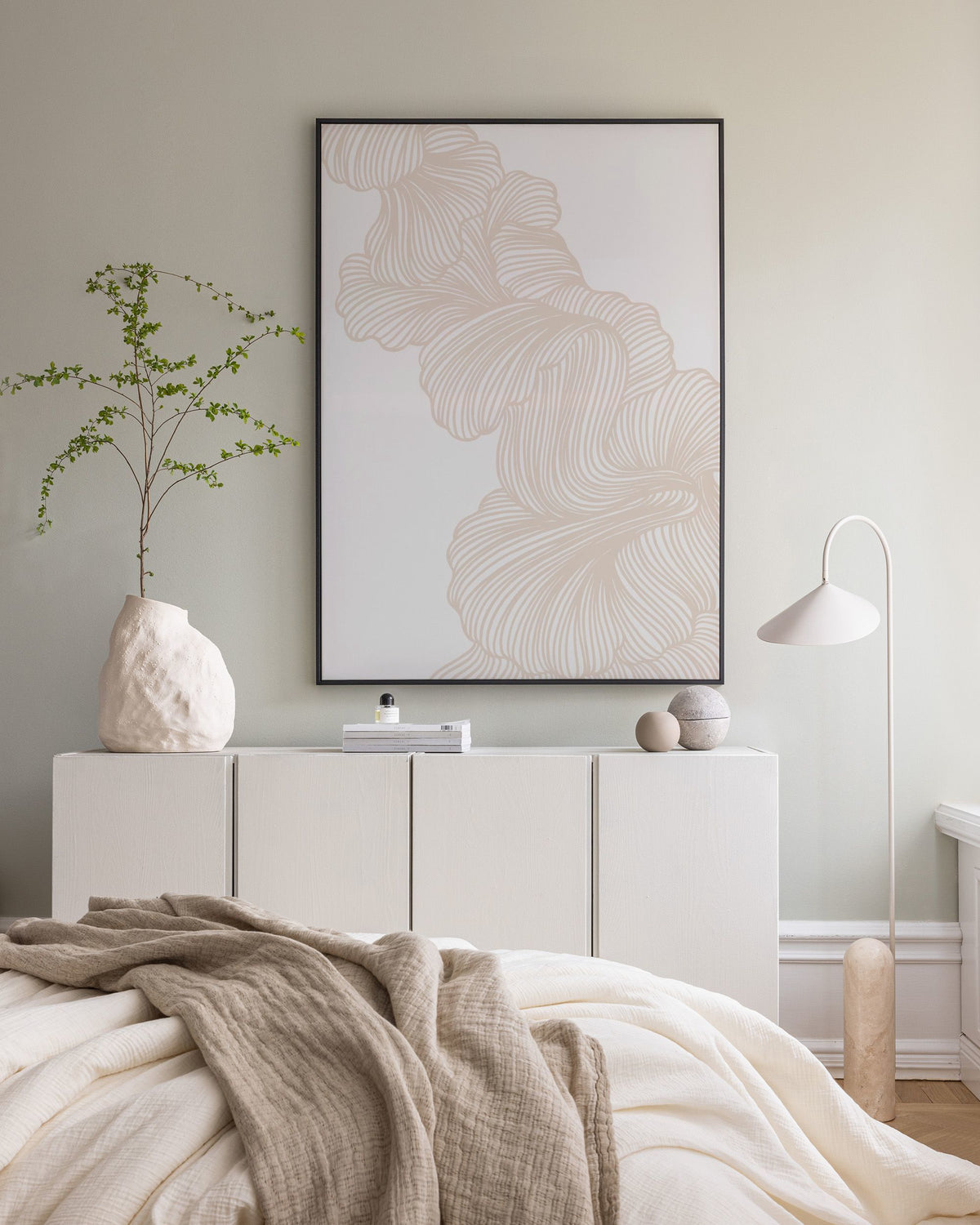 Abstract Lines No3 Canvas print