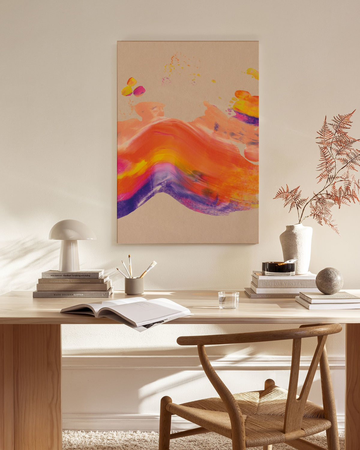 Sunset Stroke No2 Canvas print