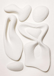 Organic Shapes Texture Print