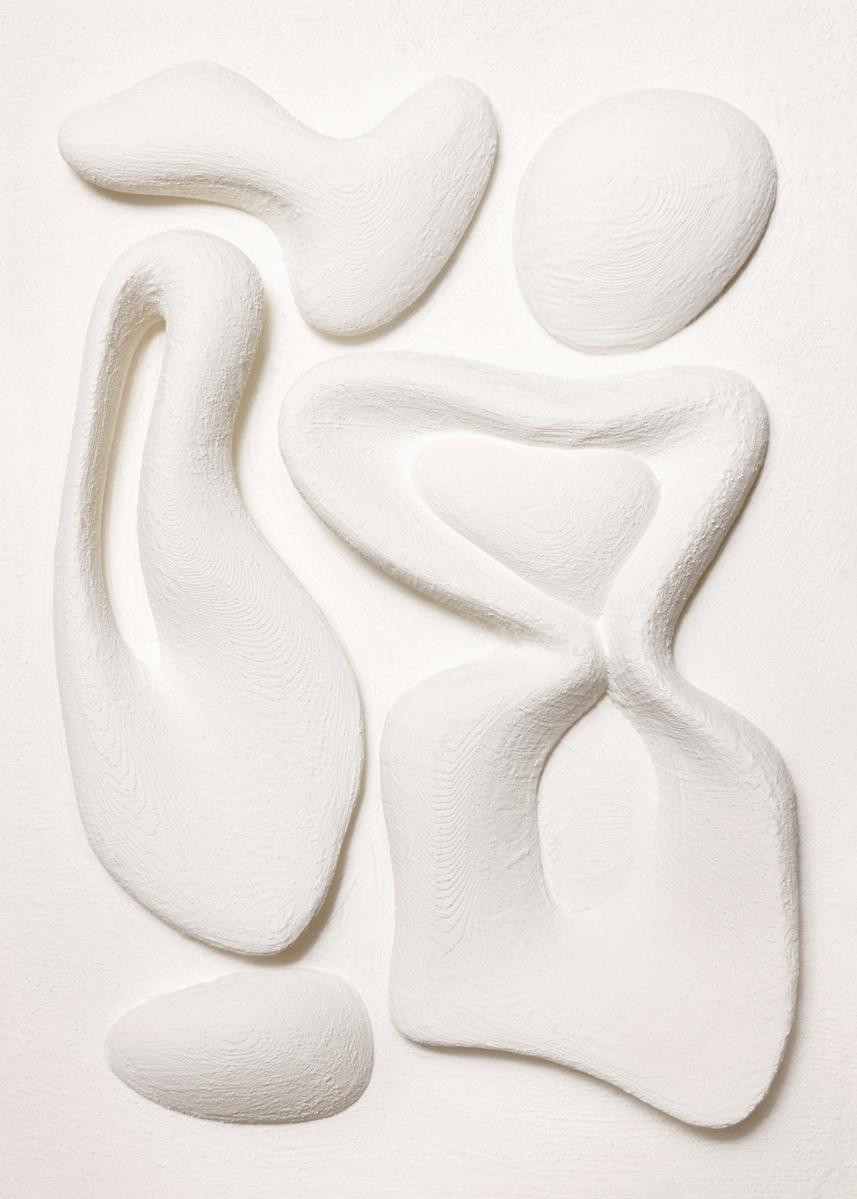 Organic Shapes Texture Print