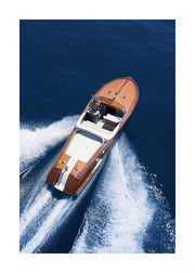 Wooden Boat Print