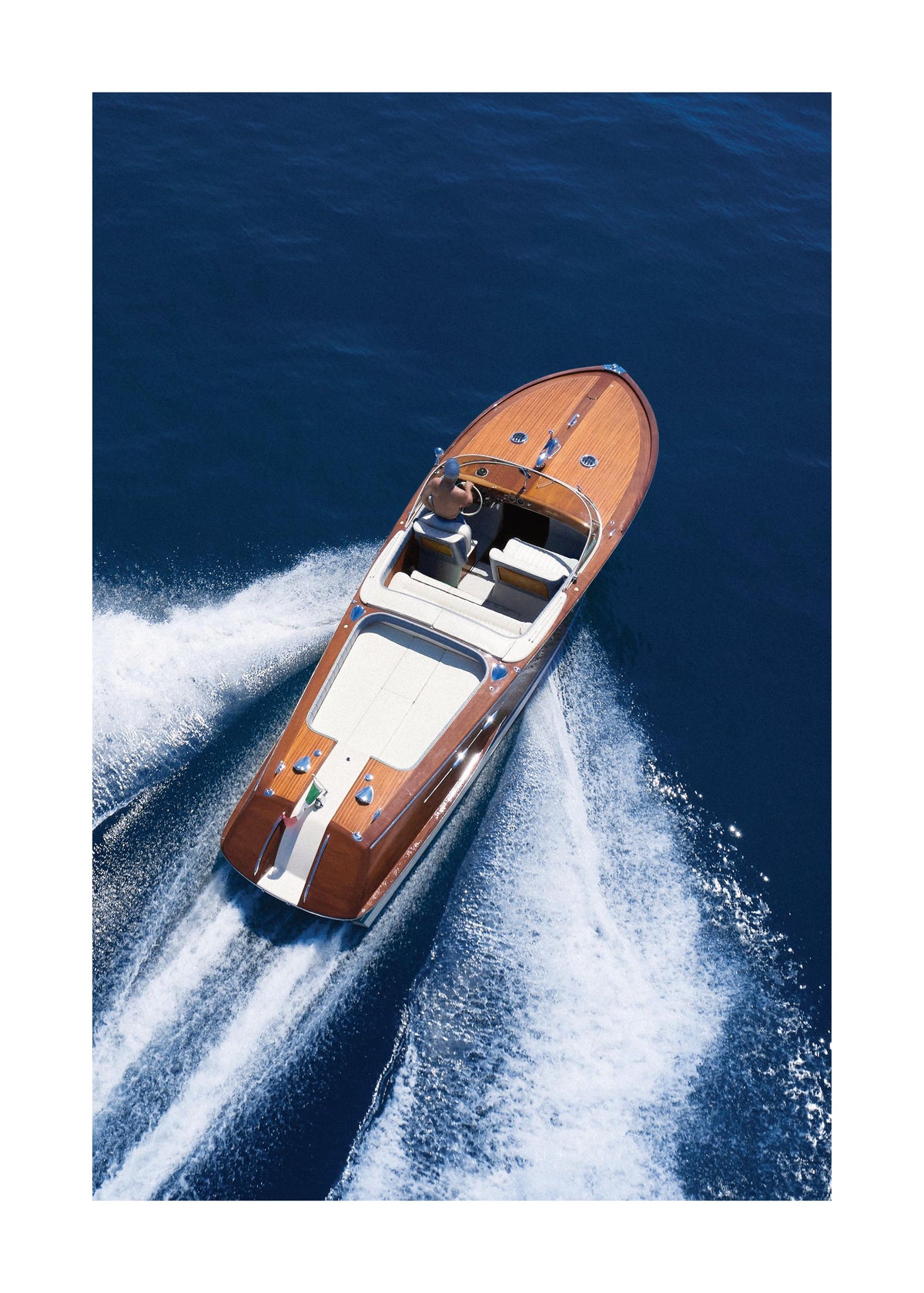 Wooden Boat Print