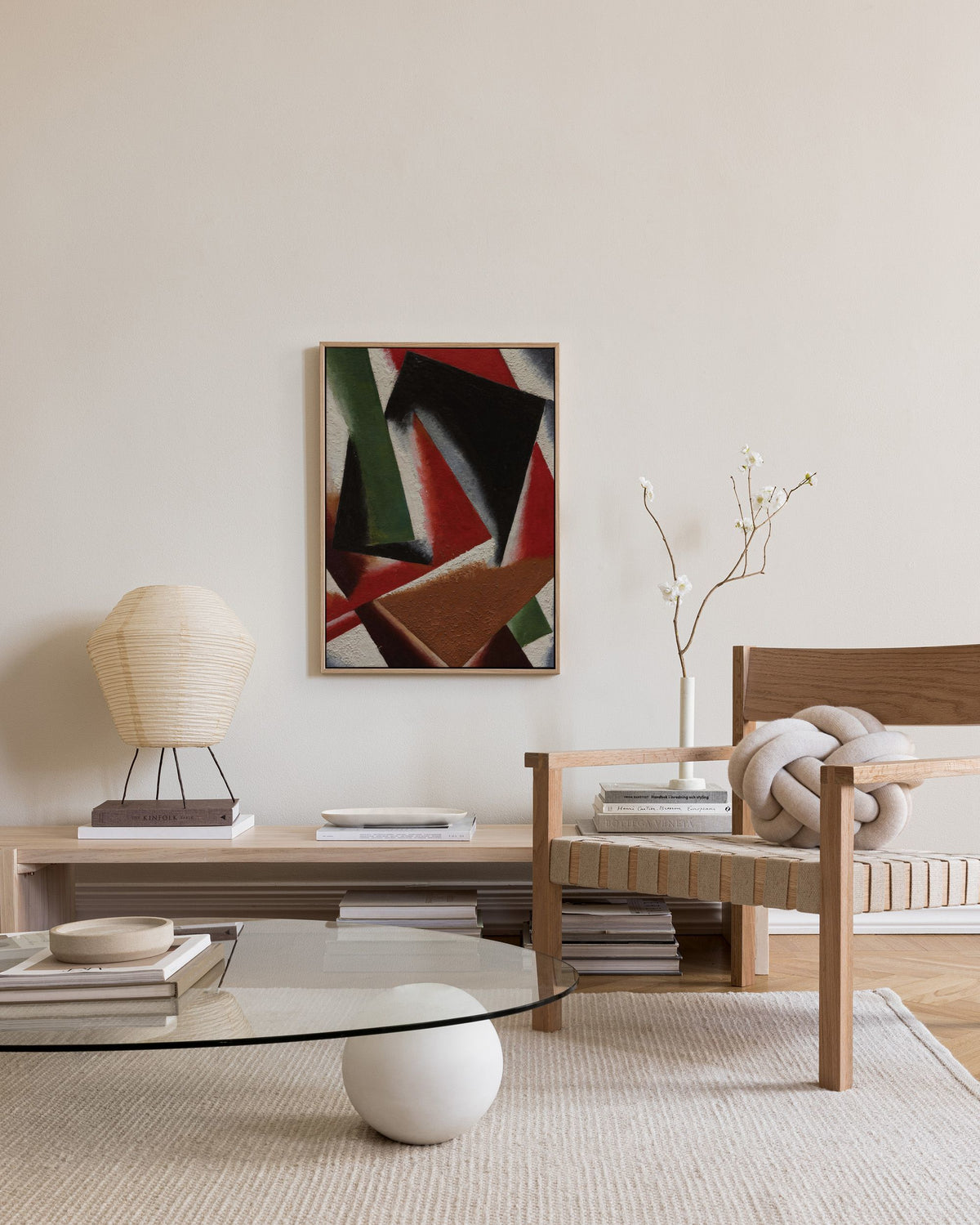 Lyubov Popova - Painterly Architectonics Canvas print