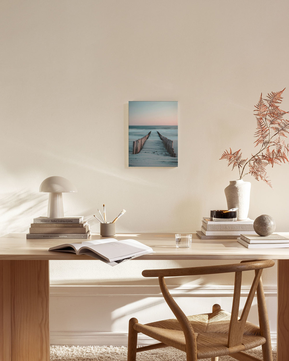 Towards the Sea Canvas print
