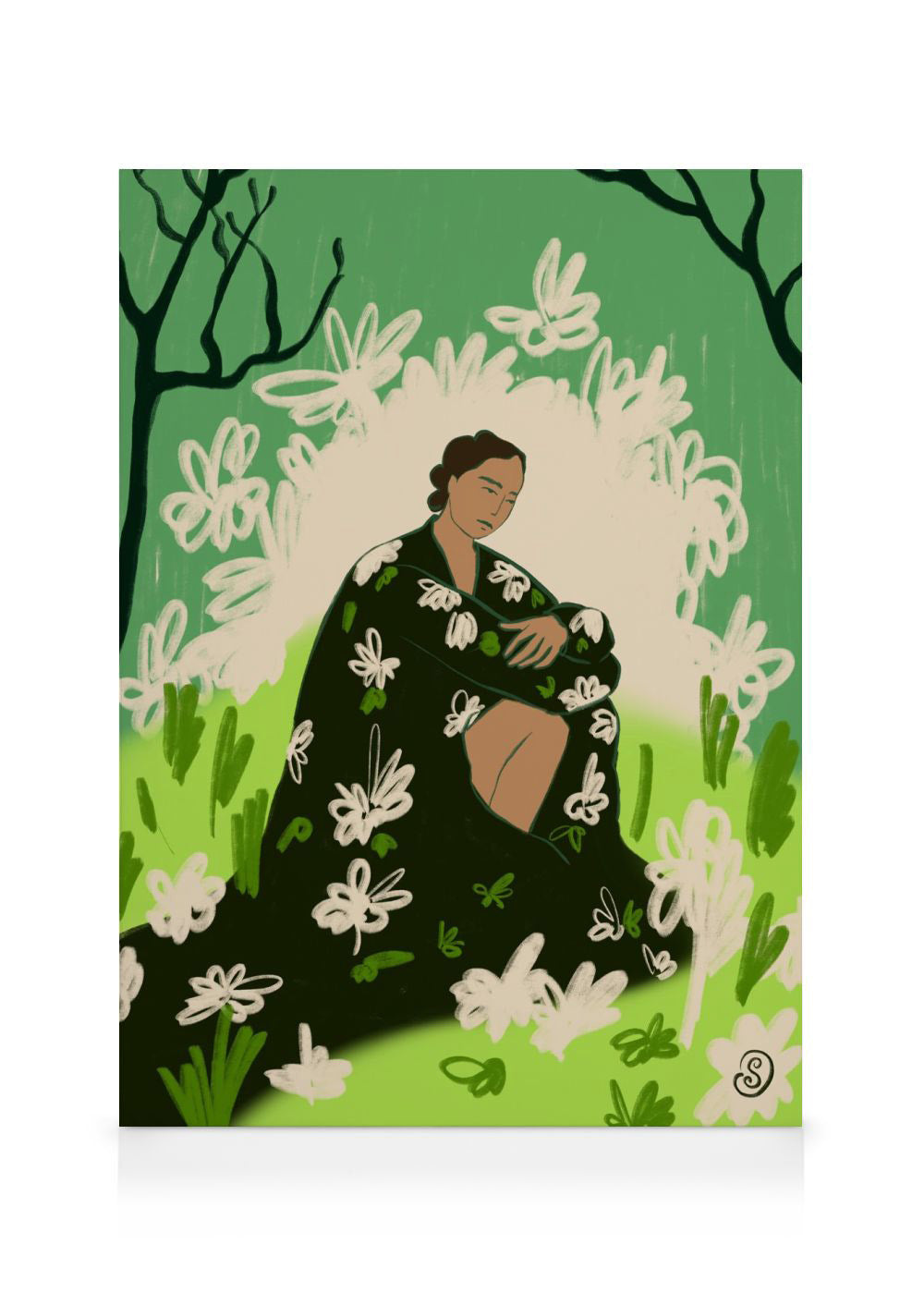 Sandra Poliakov - Garden of You Canvas print