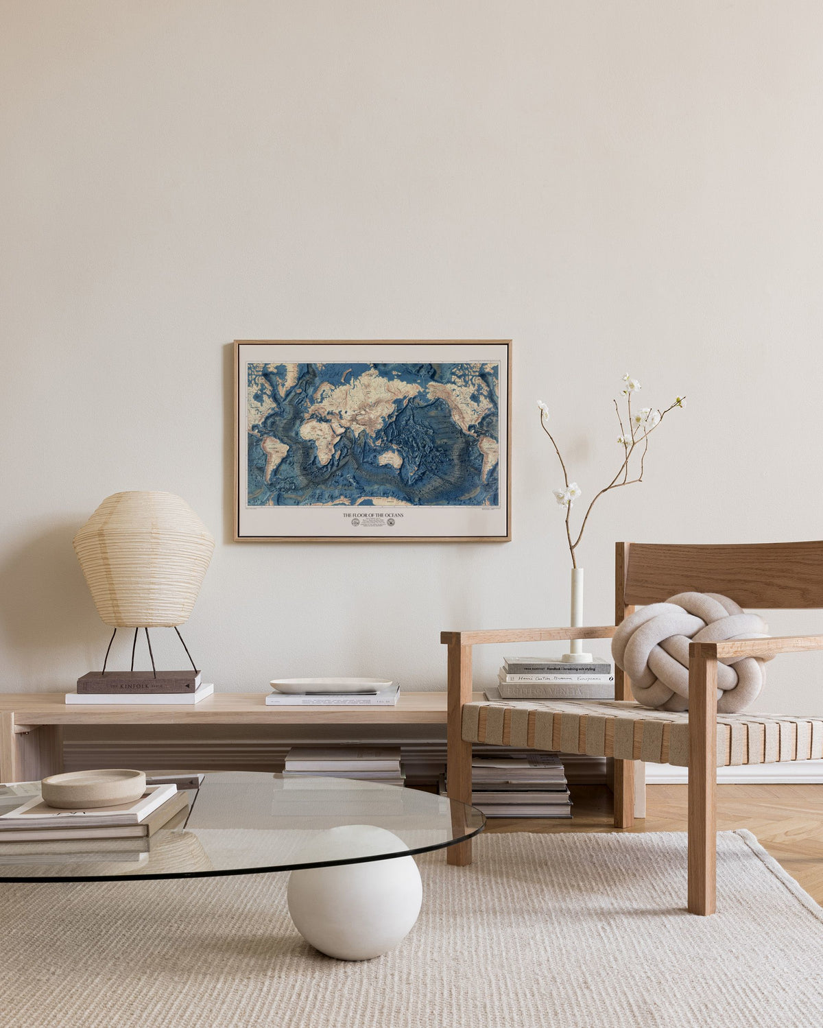 The Floor of the Oceans Canvas