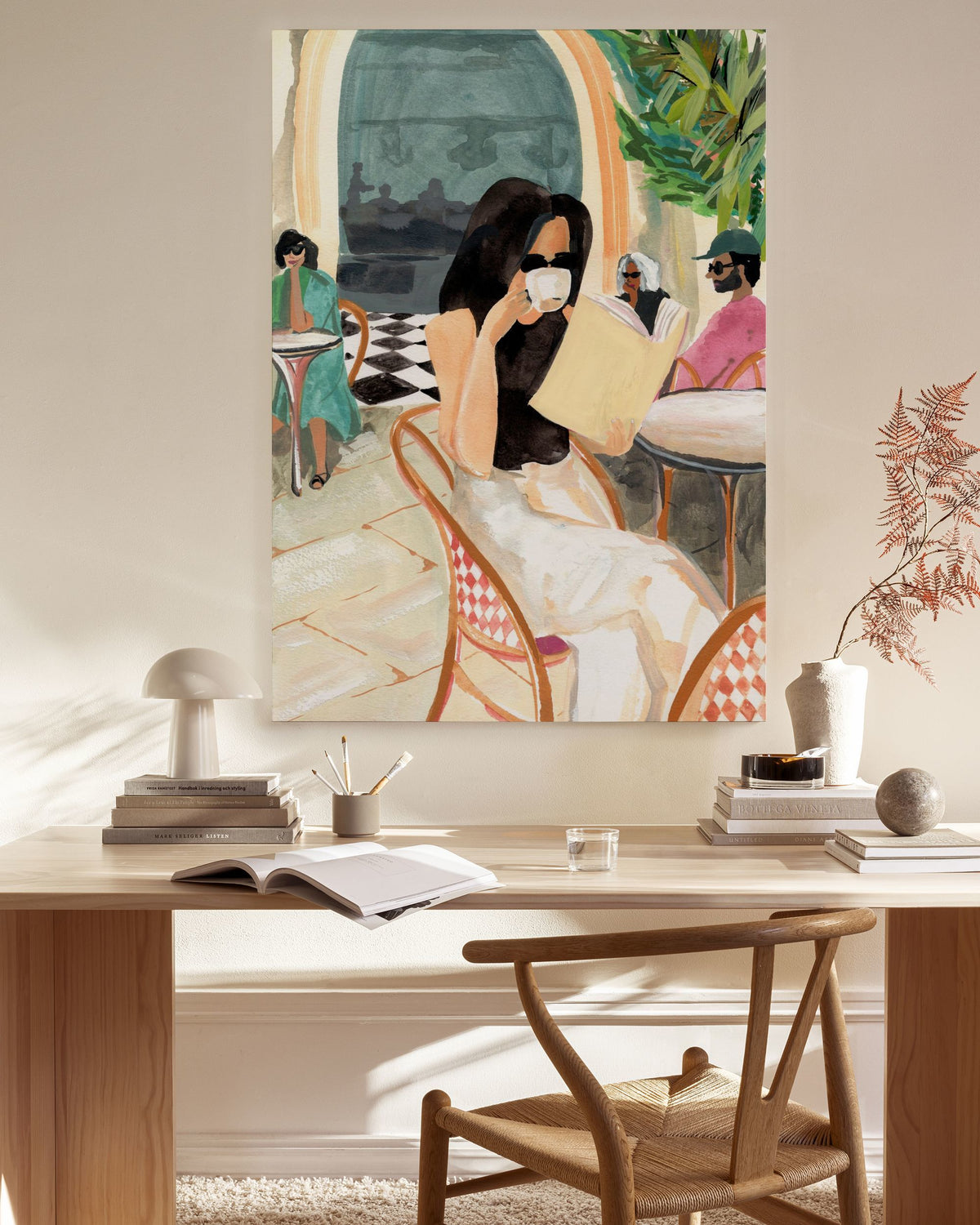 Laura Page - Italian Girl Canvas print