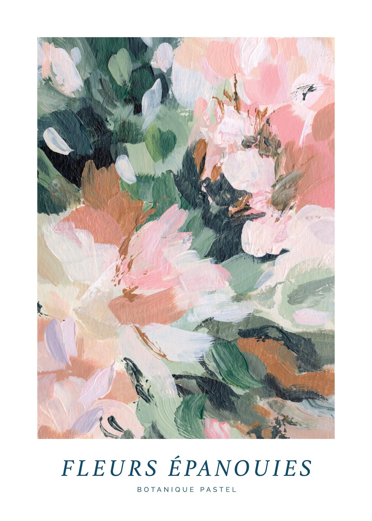 Fleurs Épanouies Print
