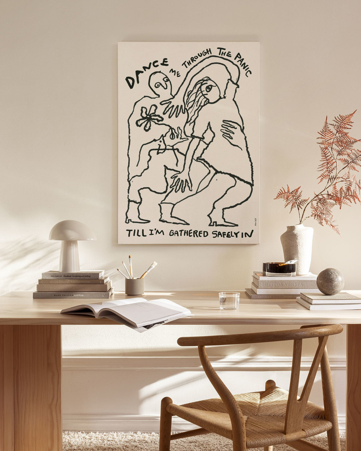 Eden Kalif - Dance Me to the End of Love Canvas print