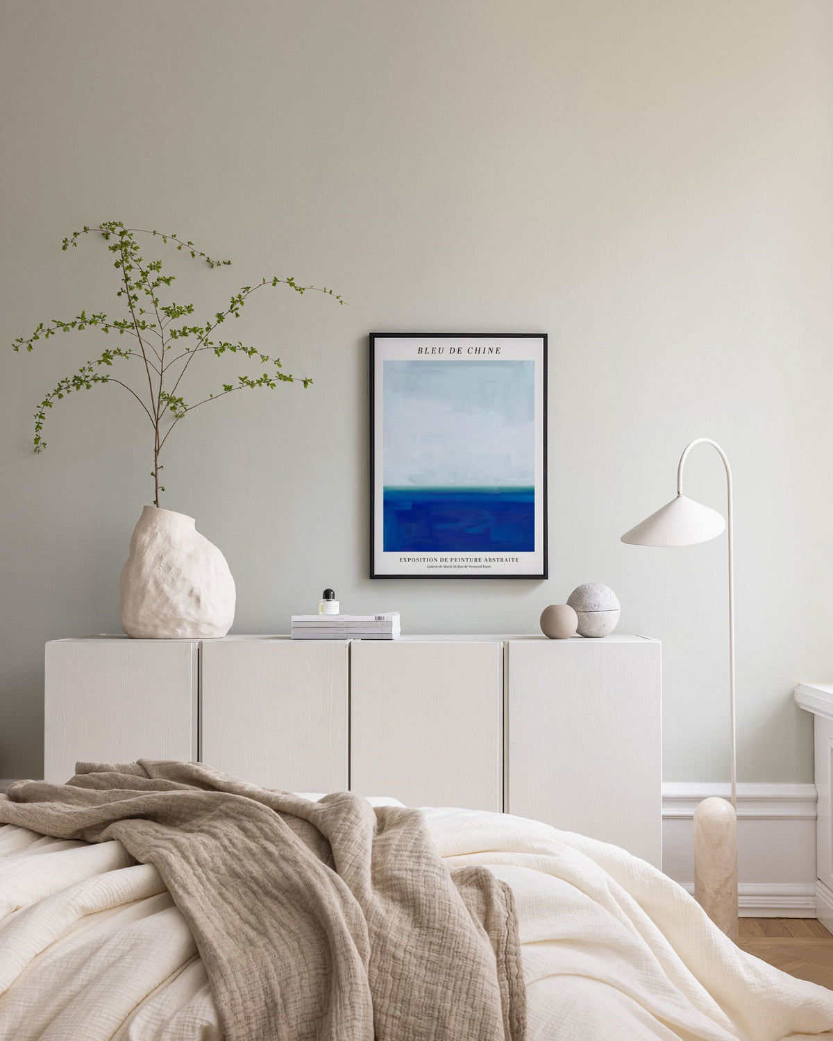 Bleu de Chine Canvas print