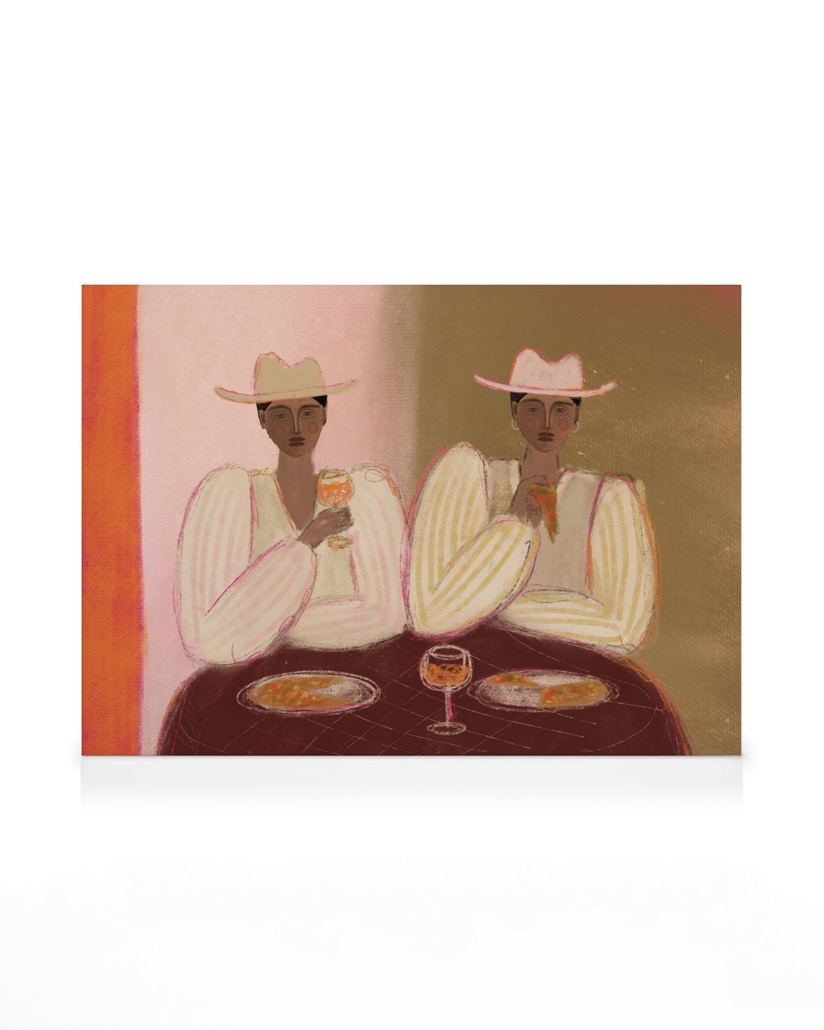 Studio Vreeken - Aperol Pizza Party Leinwandbild