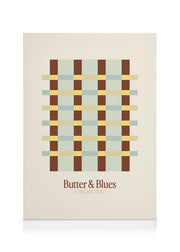 Butter and Blues Canvas print
