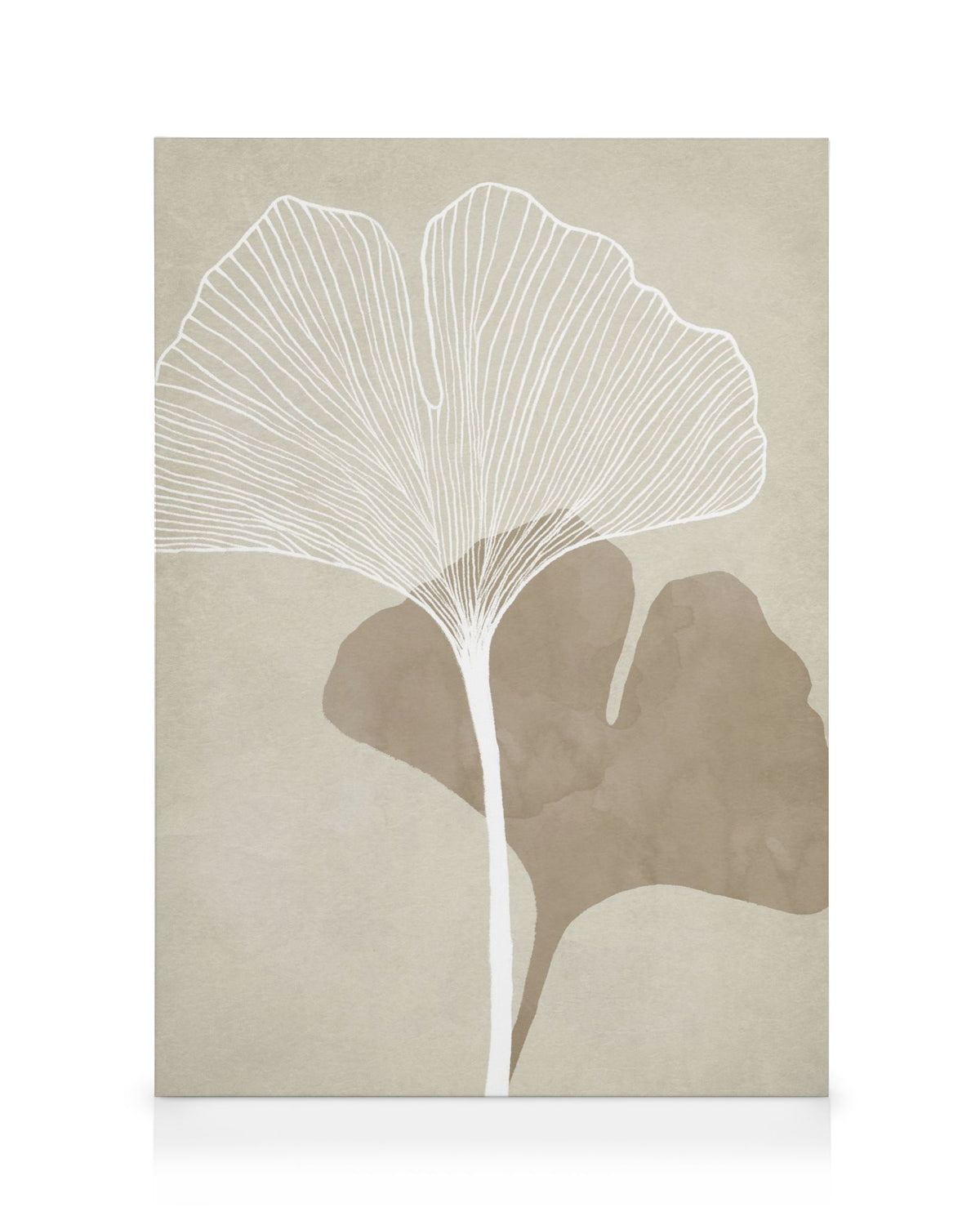 Double Ginkgo Canvas print