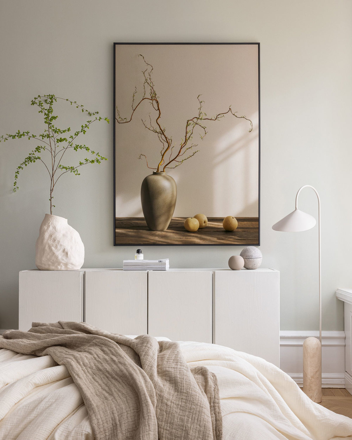 Soft Noon Canvas print