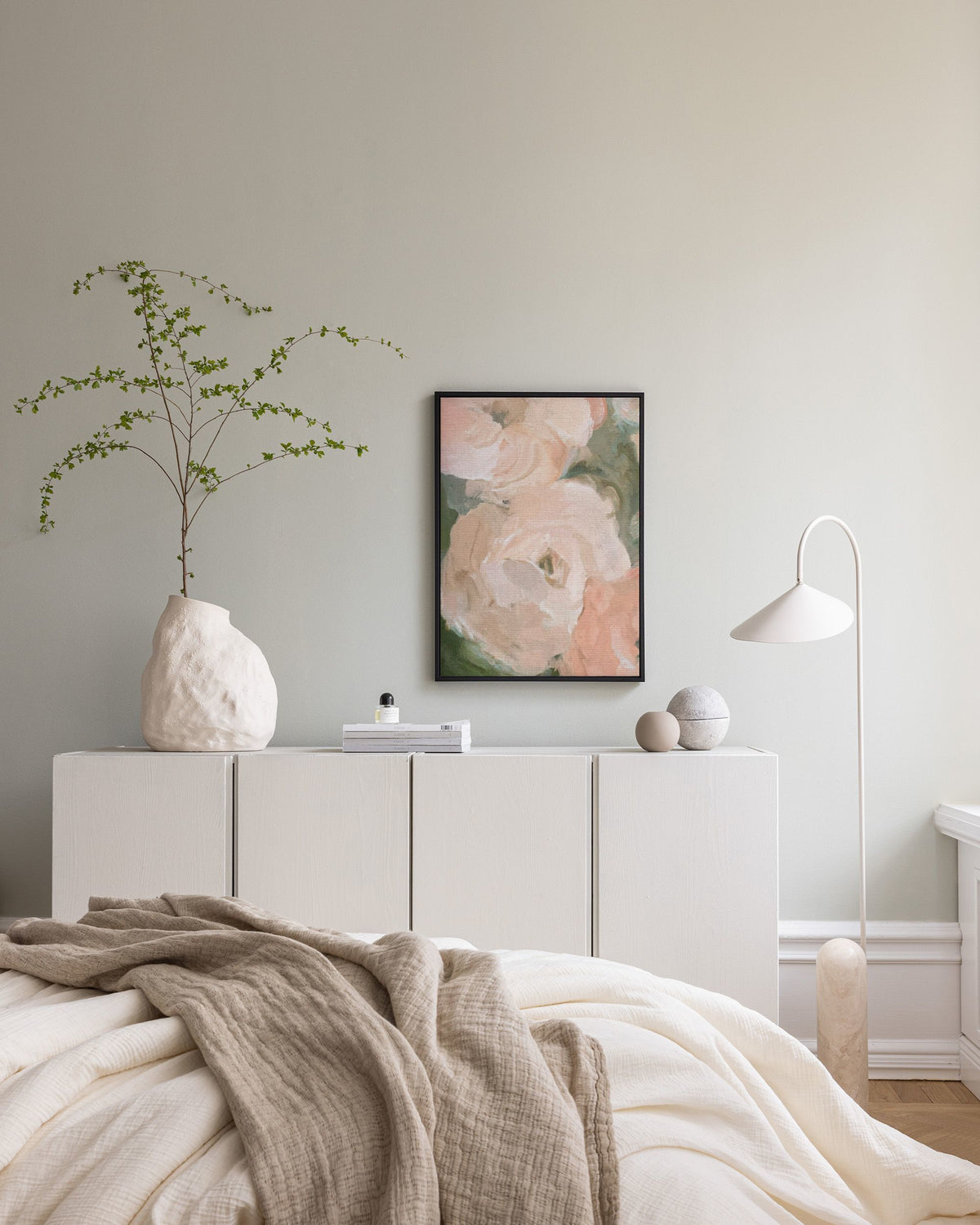Acrylic Flower Canvas print
