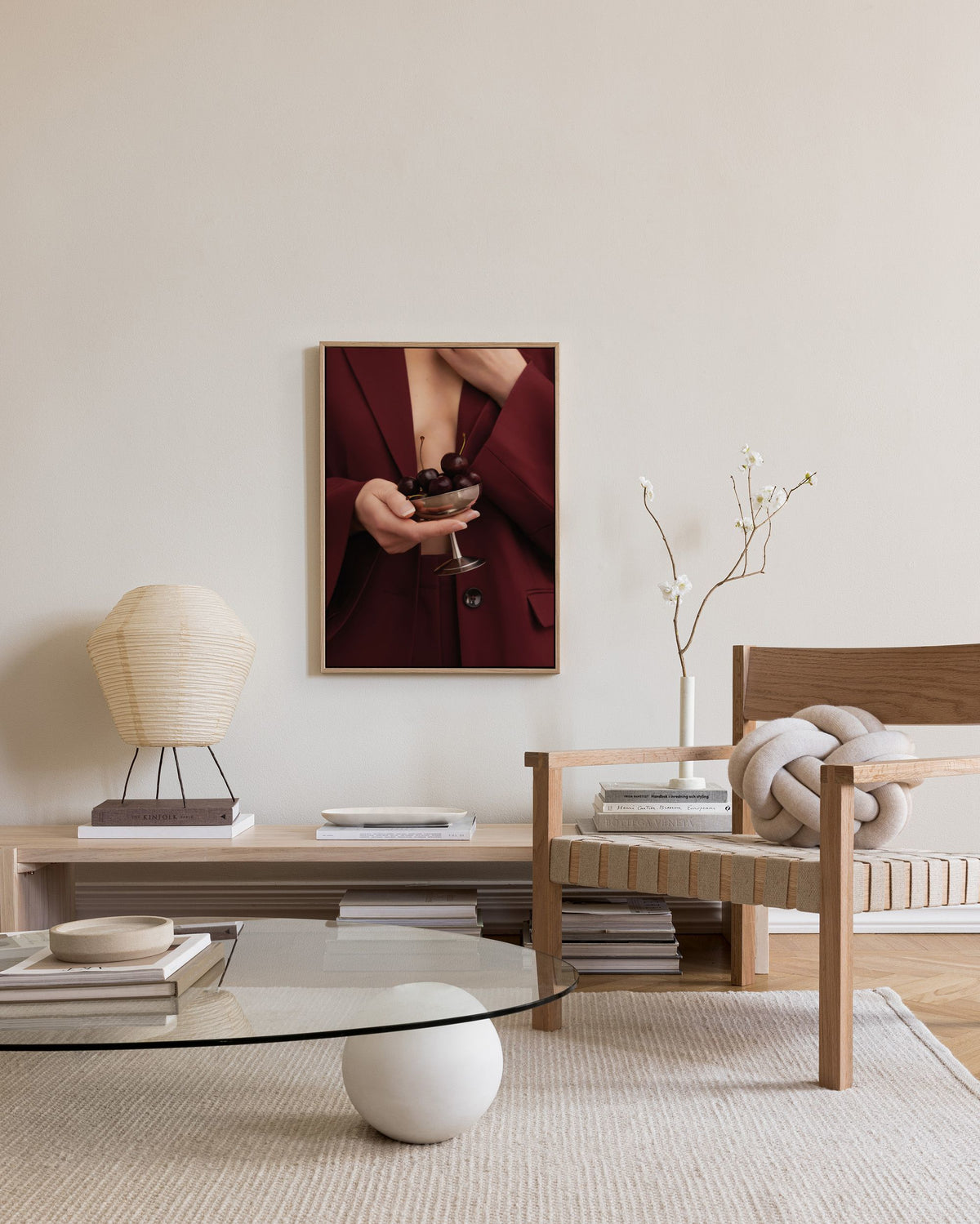 Ma Cherry Canvas print