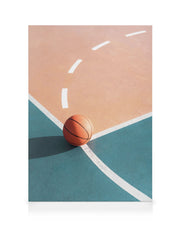 Basketball Court Canvas print