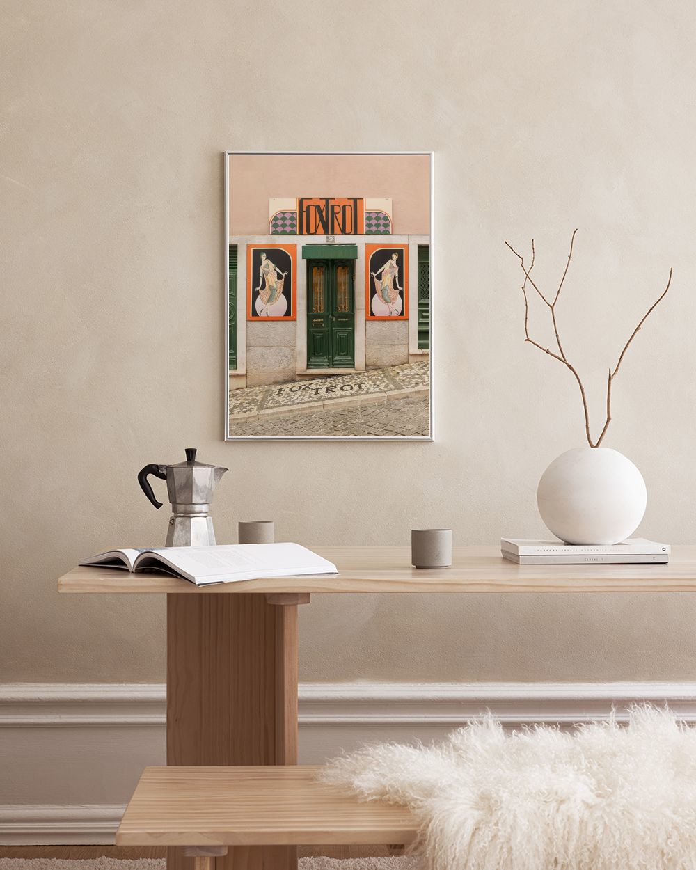 Foxtrot Bar Print