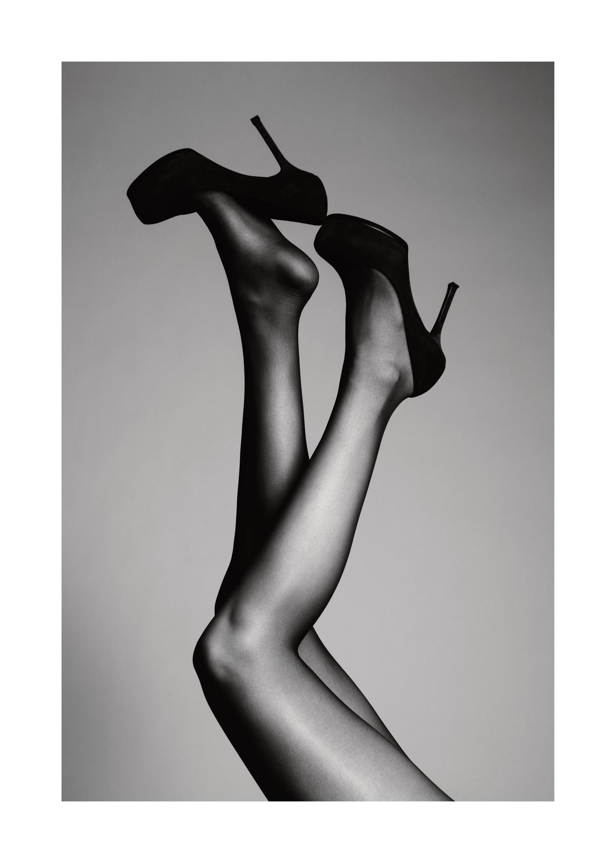 B&W Legs Print