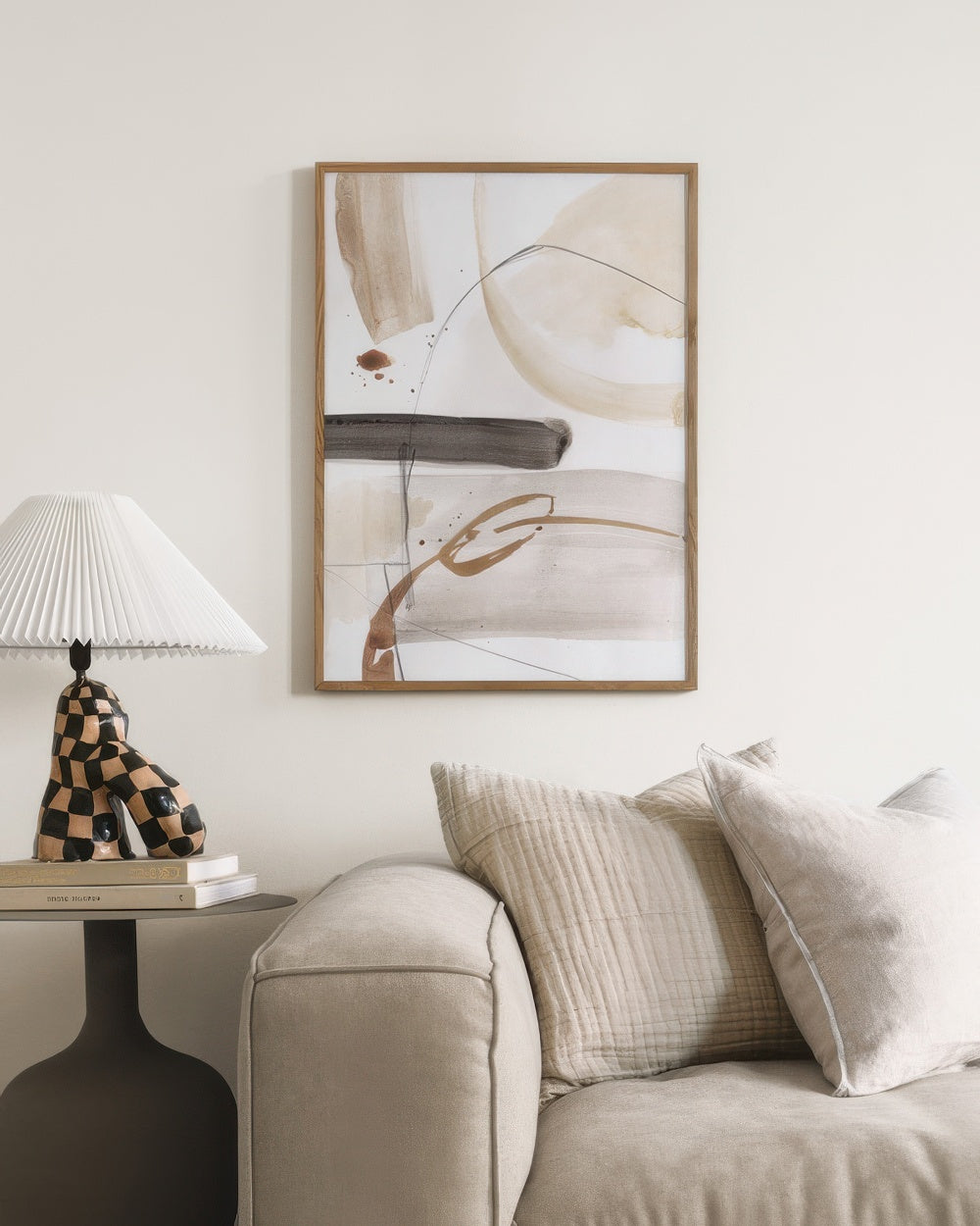 Beige Watercolor No2 Print