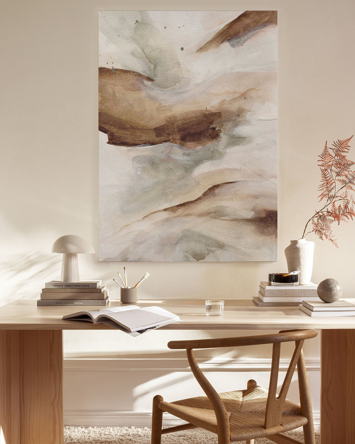 Abstract Flow No2 Canvas print