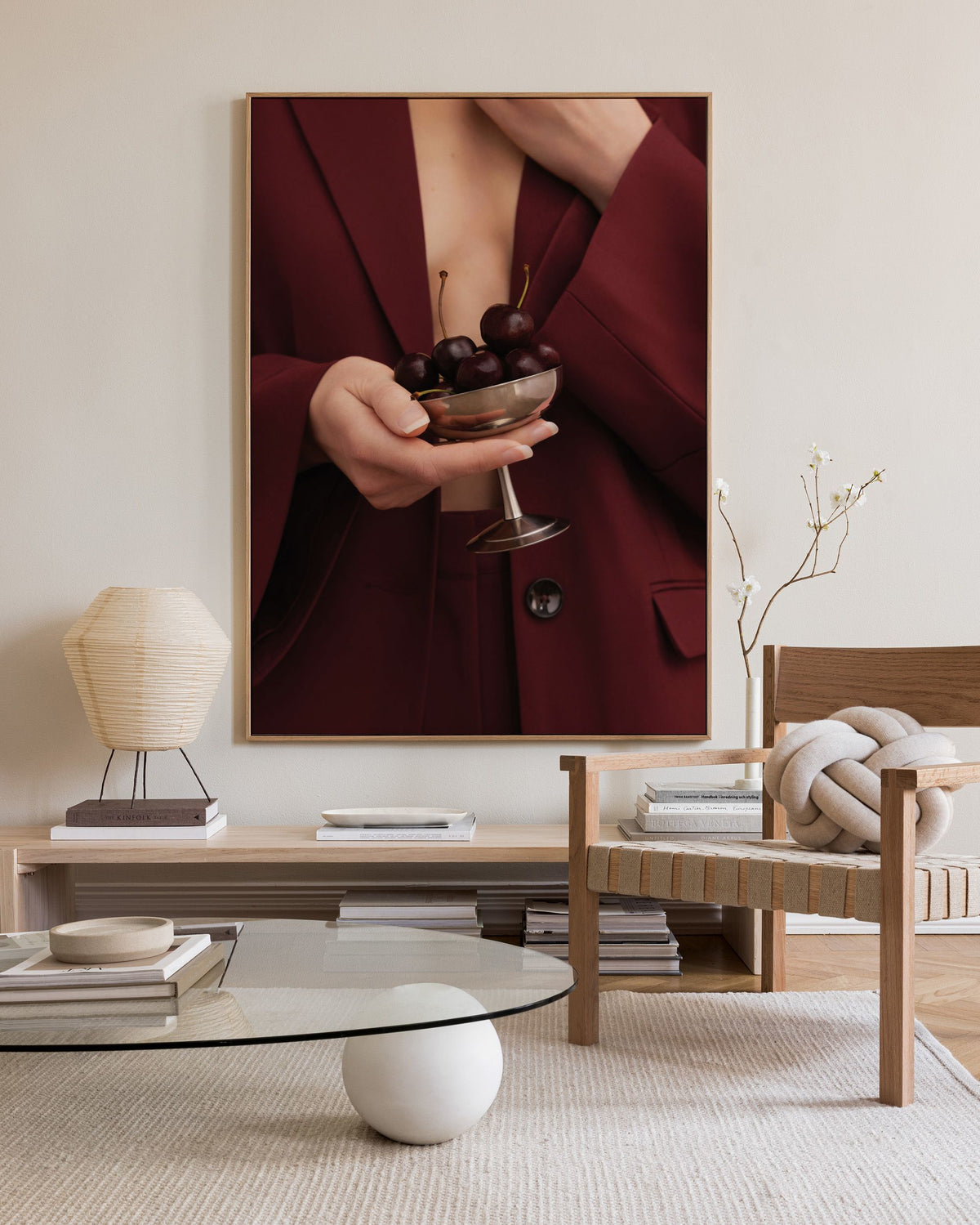 Ma Cherry Canvas print