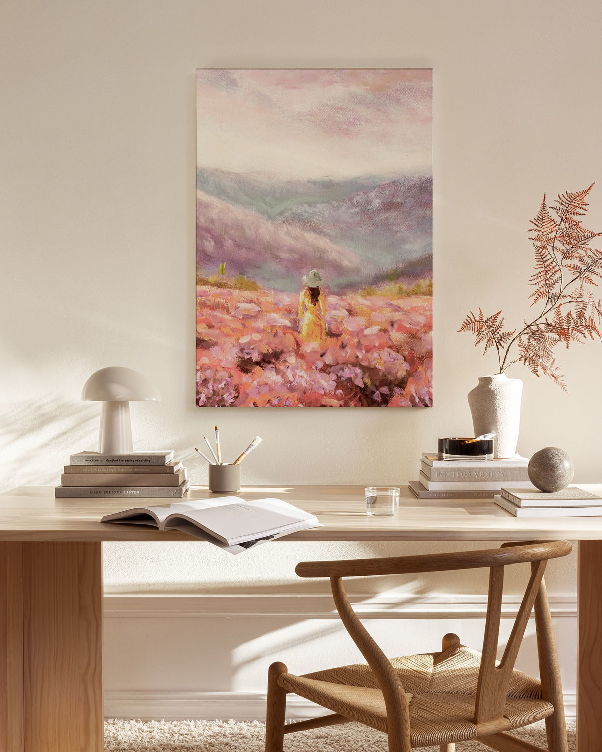 Champ De Fleurs Canvas print