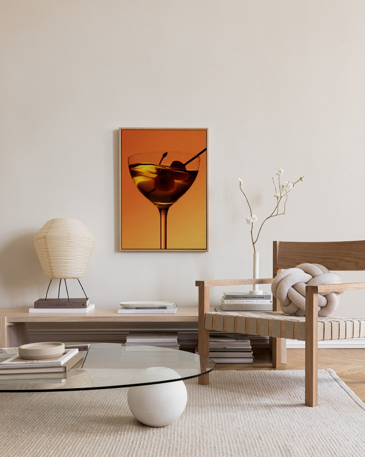 Moody Manhattan Canvas print