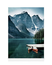 Two Canoes Canvas print