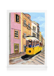 Laura Page - Pastel Lisbon Canvas print