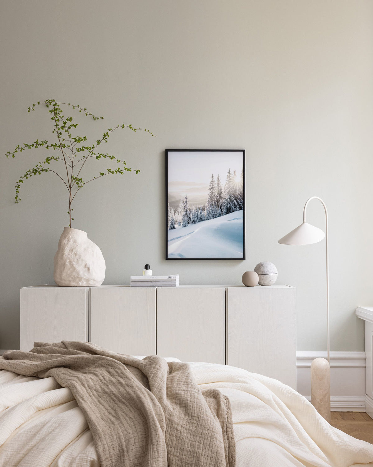 Winter Sunrise Canvas print