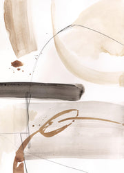 Beige Watercolor No2 Print