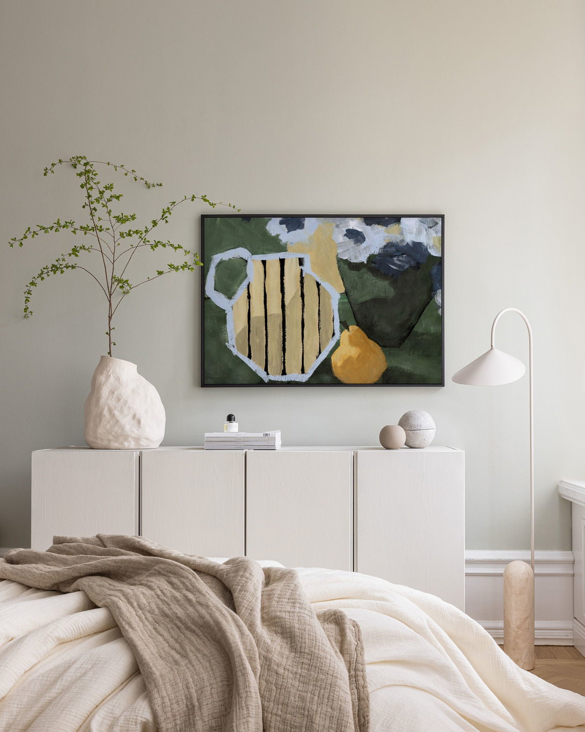 Muted Melody Canvas print